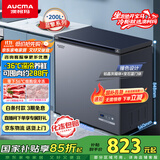 澳柯玛（AUCMA）200升家用减霜小冰柜母乳冷藏柜冷冻柜超低温电控卧式冰箱一级能效 蓝擎系列BC/BD-200DHX以旧换新