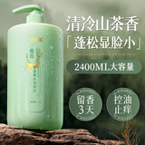 谜草集超大瓶山茶花控油洗发水露香味持久留香清爽控油蓬松洗头膏1.2L 山茶花洗发水1.2L