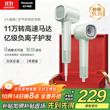 松下（Panasonic）【国家补贴】家用高速电吹风吹风机筒大功率速干负离子温控护发送女友礼物小森林EH-NE6L