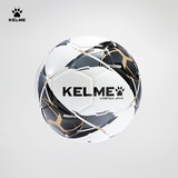 卡尔美（KELME）热粘合足球成人专业比赛训练耐磨标准5号球 黑金 5号