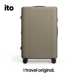 ITO行李箱PISTACHIO2拉杆箱大容量高颜值男女旅行箱托运平原灰28英寸