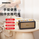 山进（SANGEAN） (SANGEAN) T1真无线蓝牙小音响家用低音炮音箱手提式户外便携式收音机