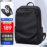 POLO双肩包男士短途旅行背包学生书包男16/17.3英寸电脑包商务出差包