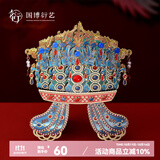 中国国家博物馆孝端皇后凤冠木质冰箱贴博物馆文创创意装饰品送朋友特色礼物 孝端皇后凤冠木质冰箱贴