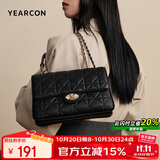 意尔康包包女款2025年菱格链条包小香风百搭斜挎送女友腋下包女士单肩包