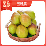 京鲜生 红香酥梨 10斤 单果120g+ 脆甜香梨子 生鲜水果
