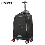 uniker拉杆书包男中学生万向轮行李双肩书包女旅行背包大容量手提箱送礼 北斗七星15265W