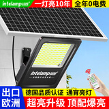 颖朗太阳能灯户外照明灯庭院灯家用防水投光灯超亮大功率露营地路灯  【爆亮顶配款】5米线+光照500平 20年专注~品质保证