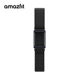 华米运动臂带 曜带黑 尼龙编织快拆表带 透气排汗快干不沾手 魔术贴适配华米运动手环Helio Strap