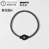 TELETIESx SMFK 联名美国进口电话线发箍发圈洗脸运动新年礼物 黑花园H