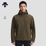 迪桑特（DESCENTE）TRAINING综训运动健身防泼水男士加绒梭织上衣 KK-卡其色 XL (180/100A)