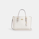 蔻驰（COACH）奢侈品女包 Mollie 25斜挎单肩包托特包 CV965 IMXU5 情人节礼物