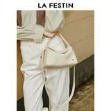 拉菲斯汀（La Festin）头层牛皮FUFU包包女2026轻奢真皮斜挎手提饭盒包生日礼物送女生