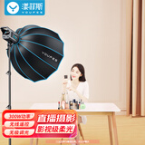 漾菲斯YS11A专业直播摄影深抛补光灯 常亮led深口柔光箱格栅拍摄柔光灯摄影棚直播间主播短视频摄像套装