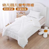 艾薇幼儿园儿童被子 春秋被白色被芯2.3斤 120*150cm【不含被套】