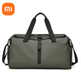 小米世家健身包干湿分离男短途旅行包大容量游泳手提行李包运动斜挎 绿色