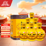 永丰牌北京二锅头 经典黄坛 清香型白酒 42度 500ml*6瓶 礼盒装