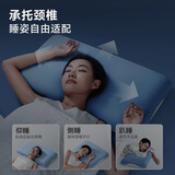 眠同学深度睡枕护颈椎记忆棉成人枕头套枕芯一套助睡眠枕头礼盒装 10cm 一对