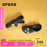 卡骆驰crocs七夕礼物洞洞鞋贝雅男鞋女鞋轻便耐磨一脚蹬拖鞋休闲鞋|10126 黑色-001 43 (270mm)