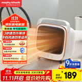 摩飞电器（Morphyrichards）取暖器冷暖风机家用办公室卧室小型电暖器学生桌面迷你柔音取暖电器电暖气MR2019