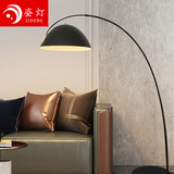 姿灯（ZIDENG）钓鱼灯客厅落地灯沙发旁边高级感2025新款意式蛋壳立式艺术氛围灯