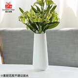 爱已装糖素胚陶瓷艺术花瓶简约生日礼物客厅装饰插花餐桌花瓶鲜花花瓶白色