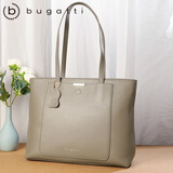 bugatti德国包包女包2025年女款大容量托特包单肩包情人节礼物送老婆 杏色-礼盒装