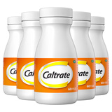 钙尔奇儿童钙片碳酸钙D3咀嚼片(Ⅱ)60片*5盒OTC含维生素d3青少年4-17岁补钙手脚抽筋水果味