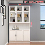 强象书房旋转转角电脑书柜一体桌多功能组合家用书桌办公写字桌FL-204 款式6：1000*320*2100