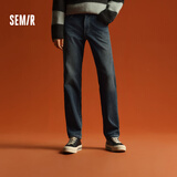 森马（Semir）森柔牛仔牛仔裤男小直筒长裤冬季裤子103724124106A