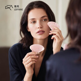琅风粉晶玉石爱心刮痧板面脸眼部全身通用按摩实送妈老婆女友生日礼物