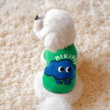 MIKI PAD狗狗衣服秋冬加厚保暖背心猫咪衣服宠物毛衣小型犬比熊泰迪雪纳瑞 萌趣云朵毛衣 XL 胸围48cm(参考体重15-20斤)