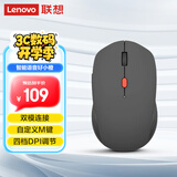 联想（Lenovo）好小橙智能语音鼠标 无线蓝牙双模式 Type-C充电鼠标 轻音按键 语音输入打字翻译  矿石灰