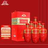 永丰牌 北京二锅头 龙坛20 清香型白酒 42度 500ml*6瓶 礼盒装