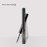 蜜丝佛陀（Max Factor）亮彩速干防水眼线液笔 黑色 极细持久不晕染不脱色防水防汗显色