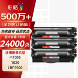 彩格适用惠普m1005硒鼓惠普1020硒鼓q2612a 12a 1020plus 1010 1012 1015 1018佳能lbp2900+打印机硒鼓墨盒