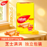丽芝士（Richeese）纳宝帝印尼进口威化饼干奶酪味200g/盒 休闲零食早餐代餐点心送礼