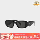 PRADA普拉达【官方正品】 男女太阳镜防晒墨镜0PR17WSF1AB5S051