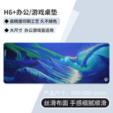 镭拓（Rantopad）H6+ 包边游戏鼠标垫大号 桌垫 办公电脑垫 键盘垫 海浪