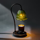 茯见香薰融蜡灯复古氛围小夜灯烛无火香氛摆件装饰新婚生日情人节礼物 调光融蜡灯【绿野仙踪】 【2灯泡+1香薰】组合装