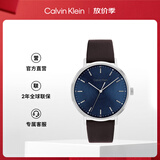 凯文克莱（Calvin Klein）CK手表摩登款皮带简约石英男表生日礼物男25200052