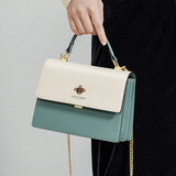 蔻一（Cnoles）包包女士款2025年最新款牛皮女生高端斜挎包通勤大容量单肩包