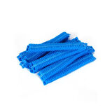 洁伴旅一次性浴帽无纺布条形帽子工厂无尘车间厨房卫生头套加厚100只