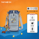 新秀丽（Samsonite）斜挎包疯狂动物城背包迪士尼联名手机包旅行包便携零钱收纳包蓝色