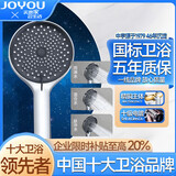 中宇（JOYOU）淋浴花洒喷头套装增压花洒喷头浴室带软管家用过滤多功能手持花洒 高档酒店加大花洒 80025