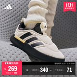 adidas ADIPUFF面包鞋柔软舒适保暖棉鞋秋冬阿迪达斯官方轻运动   汉玉白/黑色/浅橙黄（推荐选大半码）   40.5