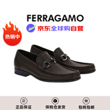 菲拉格慕（Ferragamo）秋冬季新款Gancini手工商务休闲男皮鞋642847 3E