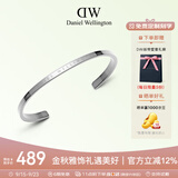 丹尼尔惠灵顿（DanielWellington）dw手镯男情侣对镯银色开口手环生日礼物送女友DW00400002