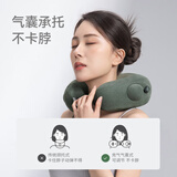 左点zdeer颈部按摩器肩部按摩仪扭捏脖子腰背部多功能家用充气护颈枕 送爸妈长辈老师节日礼物 U型颈部按摩枕