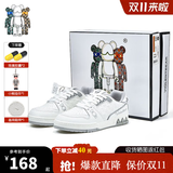 暴力熊（VIOLENTBEAR）男鞋秋冬新款透气低帮板鞋休闲运动鞋子潮鞋百搭女鞋情侣鞋轻奢潮 白灰色 41